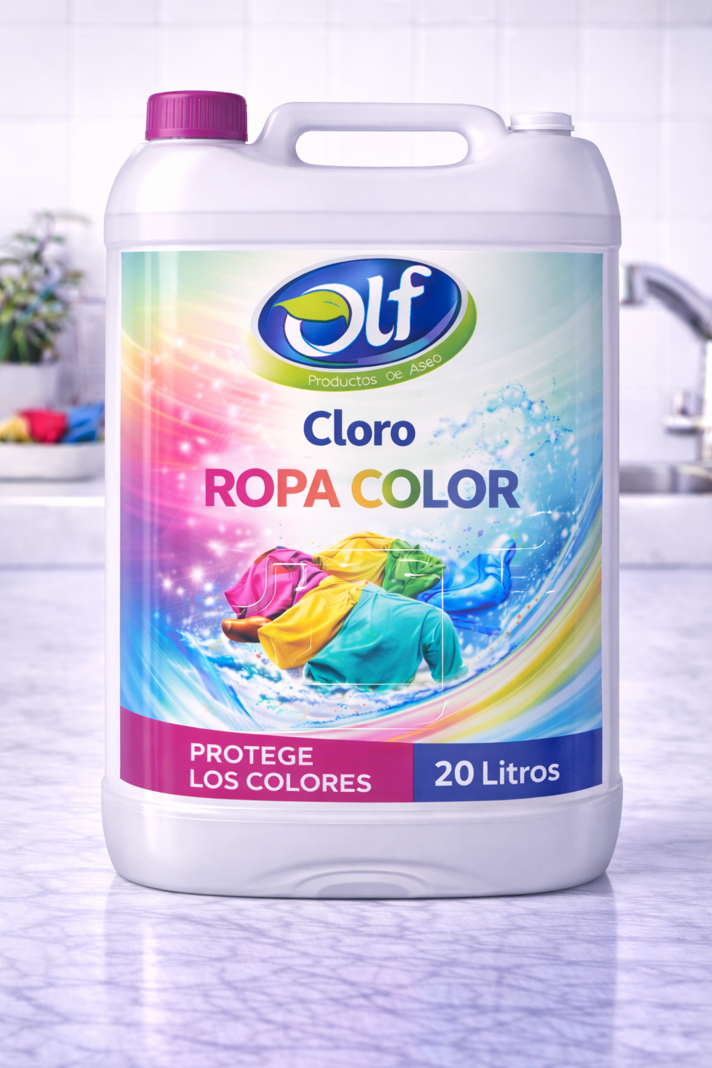 Cloro ropa color OLF