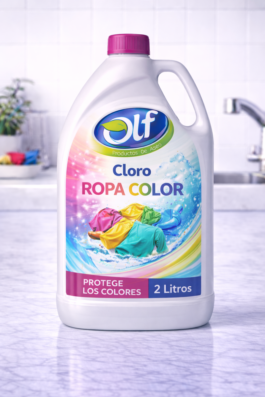 Cloro ropa color OLF