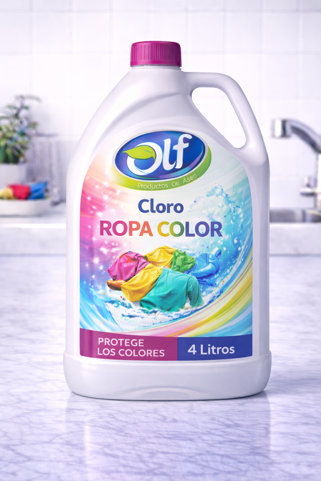 Cloro ropa color OLF