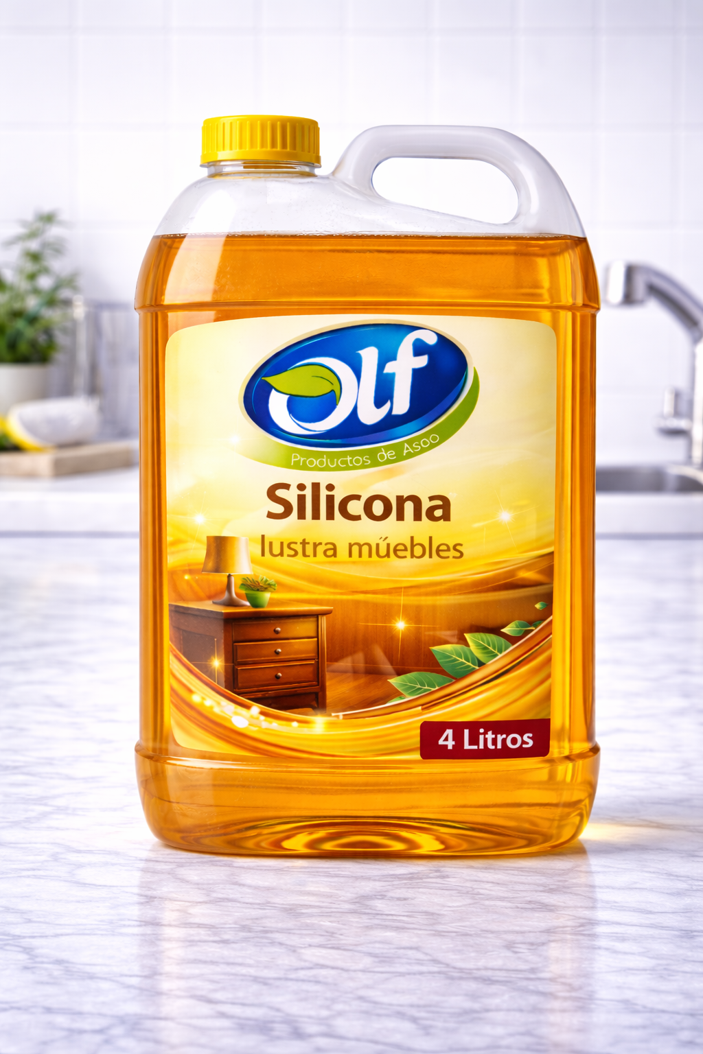 Silicona lustra muebles OLF